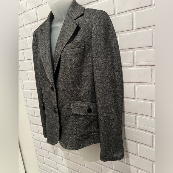 TALBOTS women gray blazer /size 8 - Picture 14 of 16